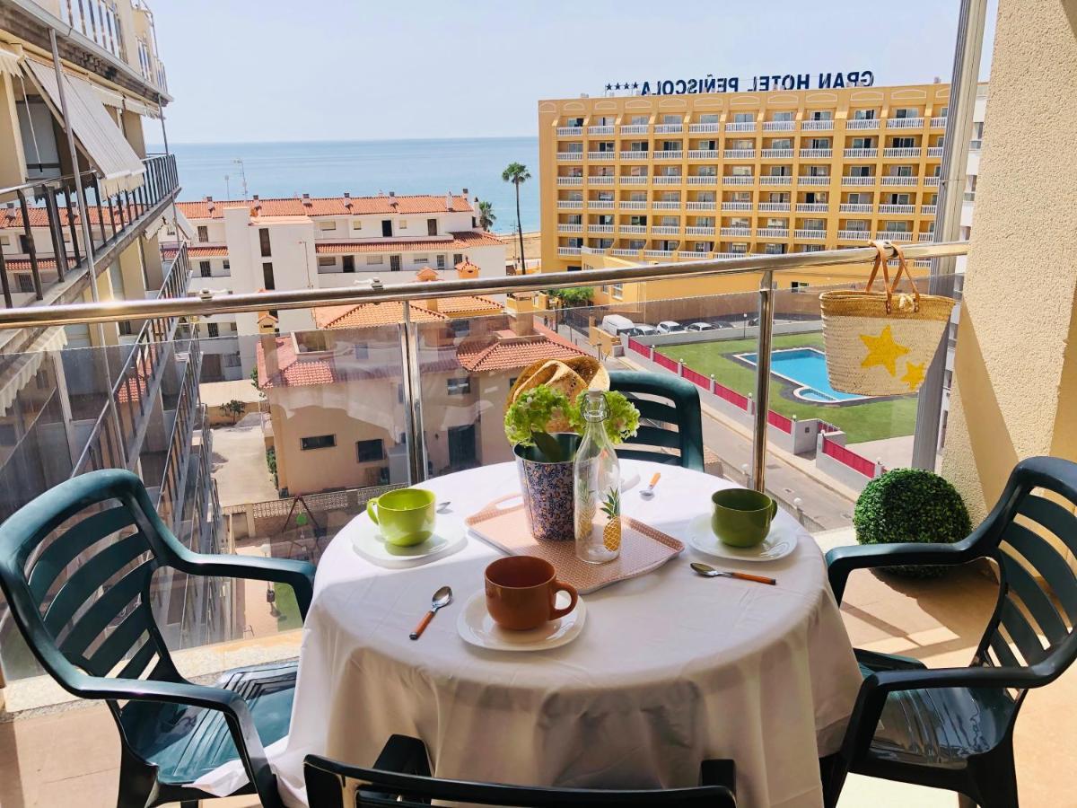 Paseo Maritimo 44 Daire Peñíscola Dış mekan fotoğraf