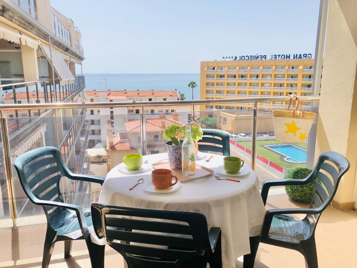 Paseo Maritimo 44 Daire Peñíscola Dış mekan fotoğraf